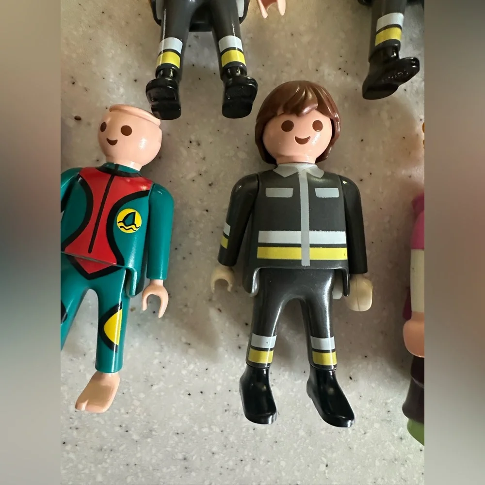 Vintage Playmobil Action Figured! Misc. Toy People Figures Set